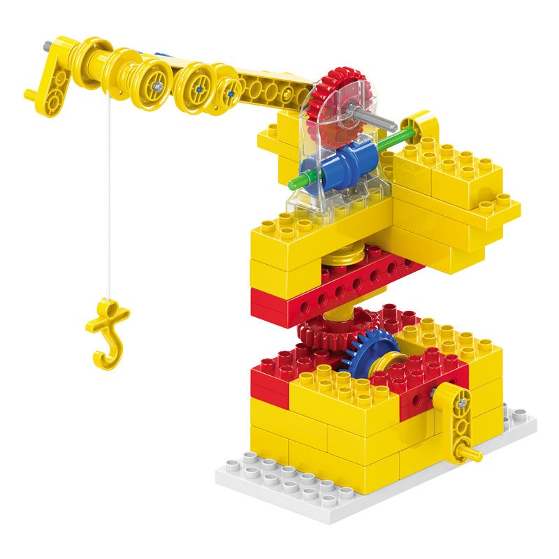 Compatible With Lego Large Particle Building Block Accessories 9656 Mechanical Gear Connecting Rod Parts Kindergarten Teaching Aids Parts - Image 5